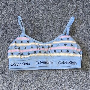 Calvin Klein Kids Bralette - Blue, Pink